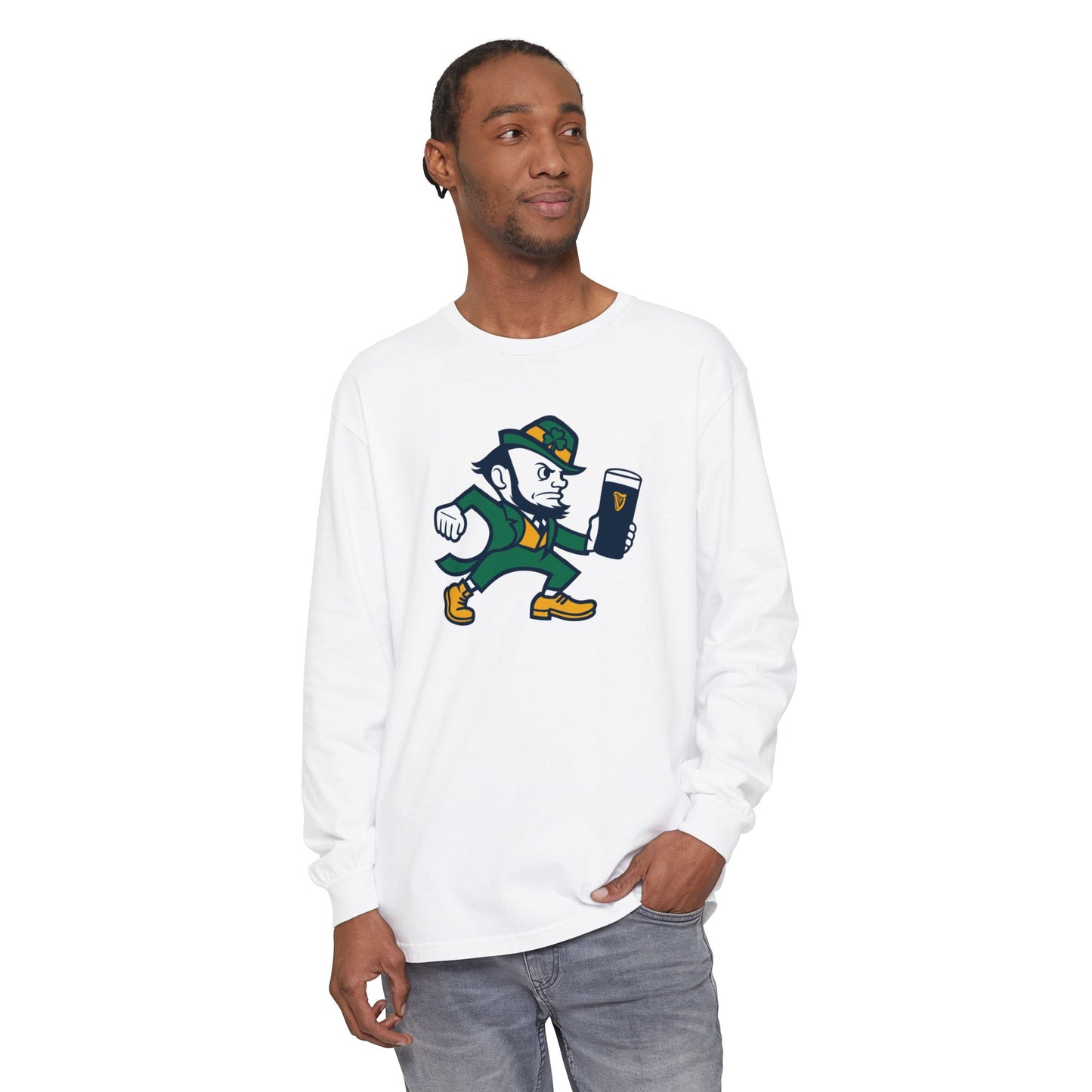 Dublin Dash Long Sleeve - White